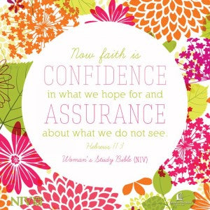 Now faith is confidence in what we hope for and assurance about what we do not see.,Extraordinary Faith by Sheila Walsh 9780849918568,9780785252641 Extraordinary Faith Study Guide by Sheila Walsh