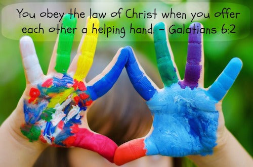 Spring Craft For Kids: Be The Hands Of God