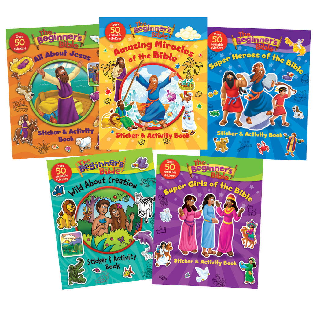 The Beginner’s Bible Activity Book Bundle FaithGateway Store