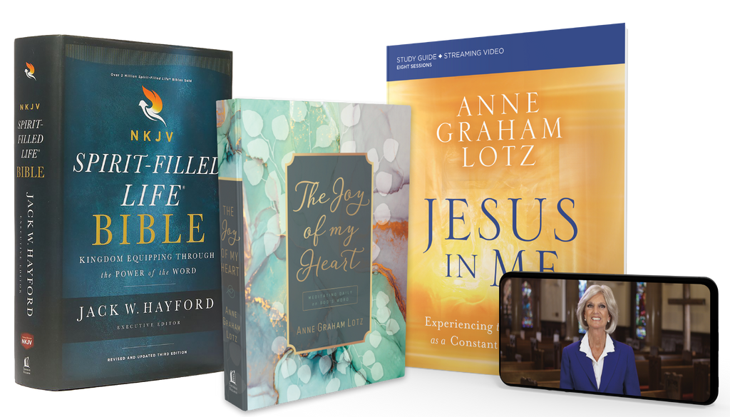 Jesus in Me Study Guide + Devotional + Bible Premium