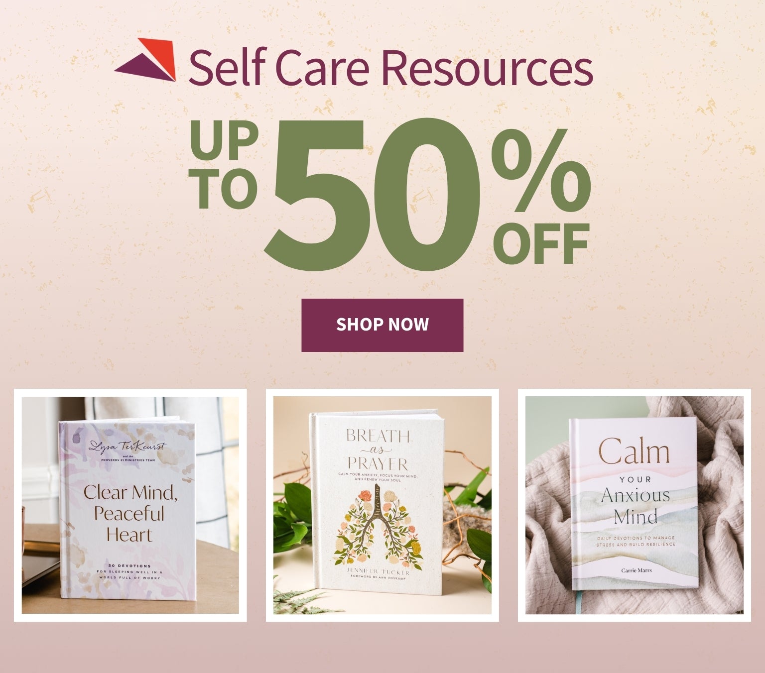 Self Care Resources Up to 50% Off Shop Now