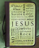 Names of Jesus Bible Cover, Zippered, with Handle, Canvas, Brown, Large