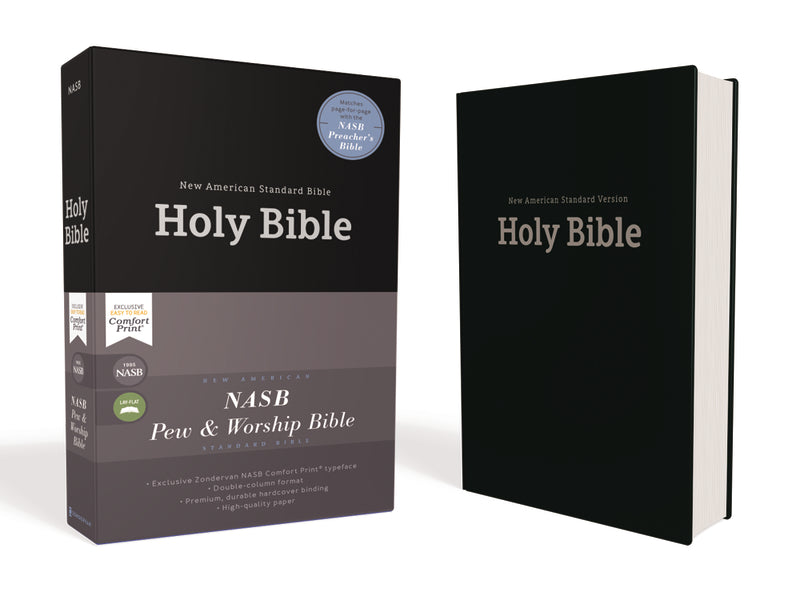 Nasb, Pew And Worship Bible, 1995 Text, Comfort Print – Faithgateway