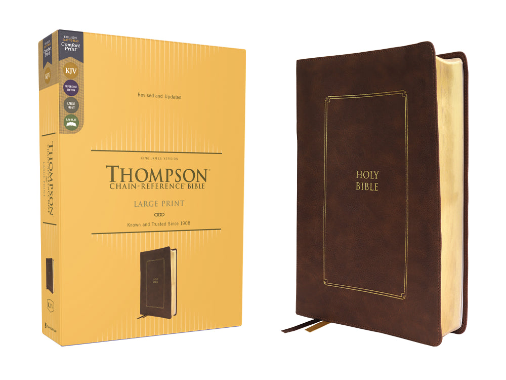 KJV, Thompson Chain-Reference Bible, Large Print, Red Letter