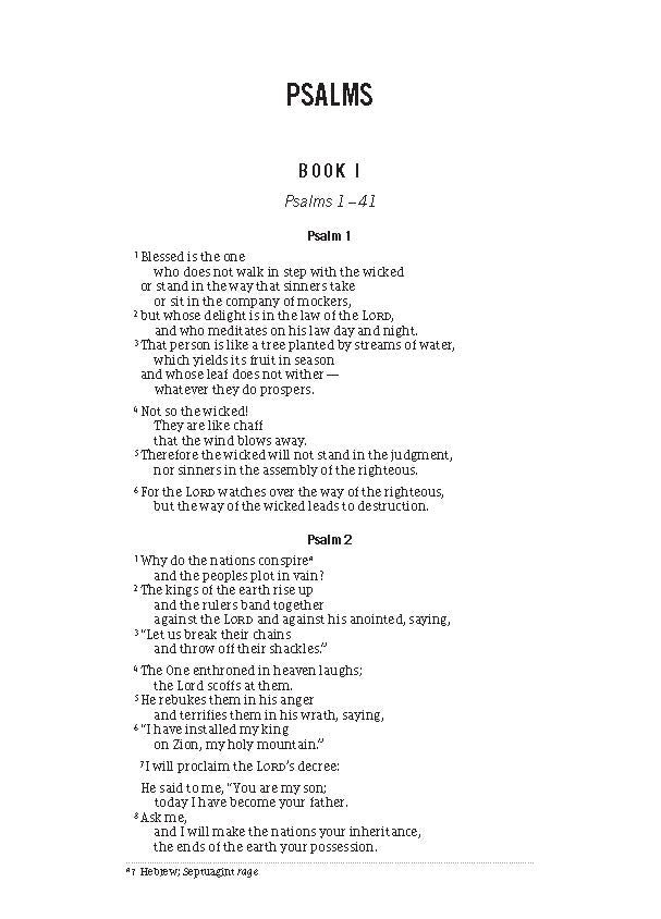 The Jesus Bible Journal, Psalms, NIV, Paperback, Comfort Print