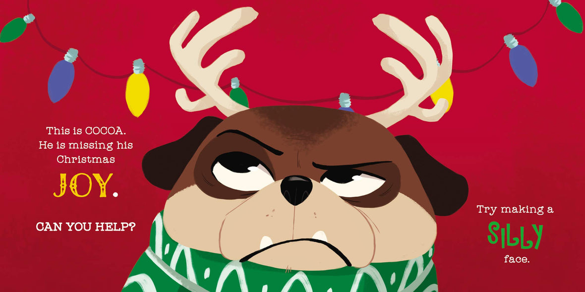 Cocoa's Cranky Christmas: A Silly, Interactive Story About a Grumpy Dog Finding Holiday Cheer