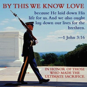 1 John 3:16 for Veterans Day,God's Promises for the American Patriot by Dr. Richard Lee 9781404190078