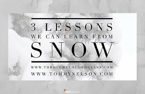 3 Snow Day Activities and God Lessons
