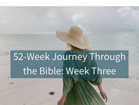 52-Week Journey Through the Bible: Week Three