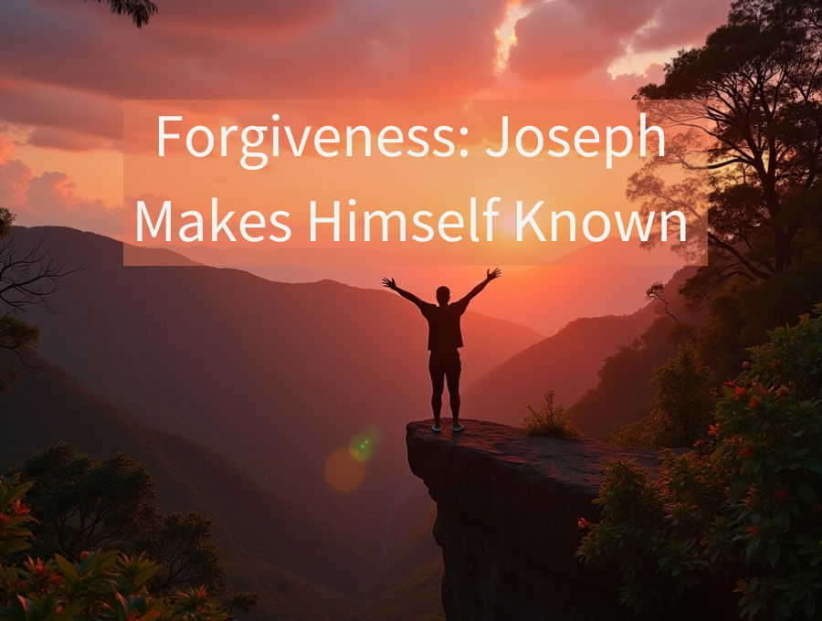 Forgiveness: Joseph Makes Himself Known