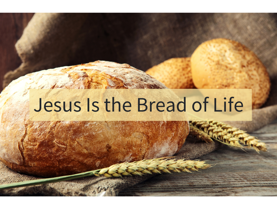 Jesus The Bread Of Life Jesus, The Bread Of Life — First Baptist