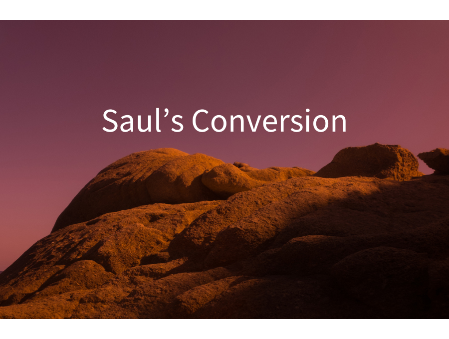 Saul’s Conversion