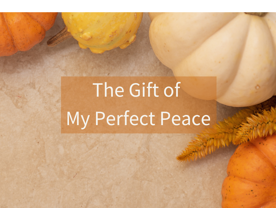 The Gift of My Perfect Peace