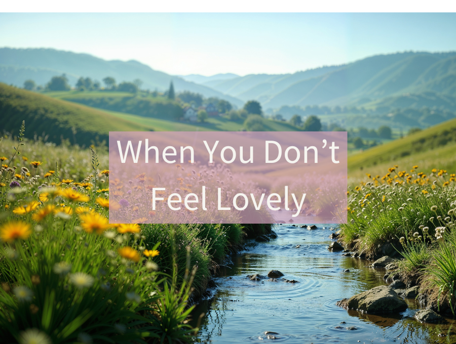 When You Don’t Feel Lovely