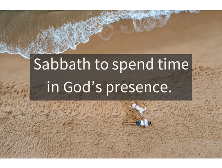 Prioritize the Sabbath