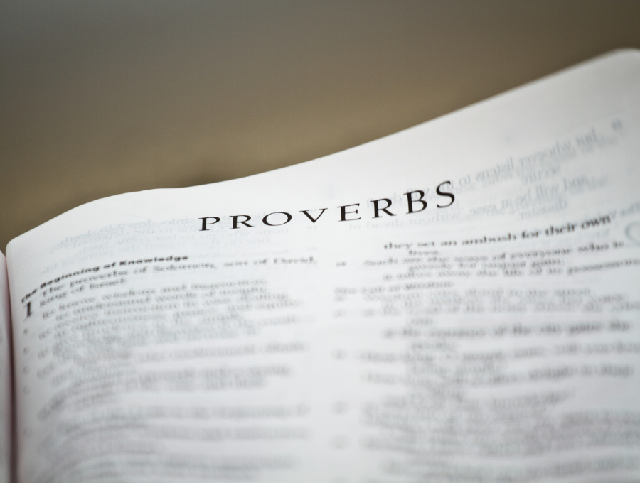 Read the Bible: Start by Exploring the Wisdom of Proverbs