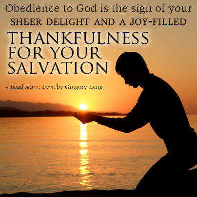 Obedience: Hold Yourself Accountable