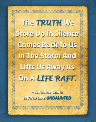 Living Life Undaunted by Christine Caine 9780310341413
