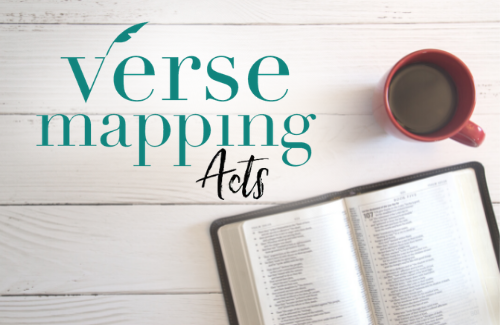 Verse Mapping Online Bible Study Week One — The Fellowship