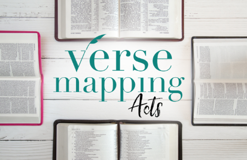 Verse Mapping Acts Online Bible Study Week 6 — The Feast
