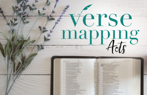 Verse Mapping Acts Online Bible Study Week 2 — The Unseen
