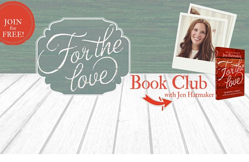 For the Love Book Club Starts Tuesday