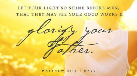 Let Your Light Shine - Bible Study of the Week