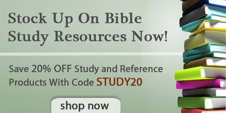 Save 20% Off Bible Study Resources!