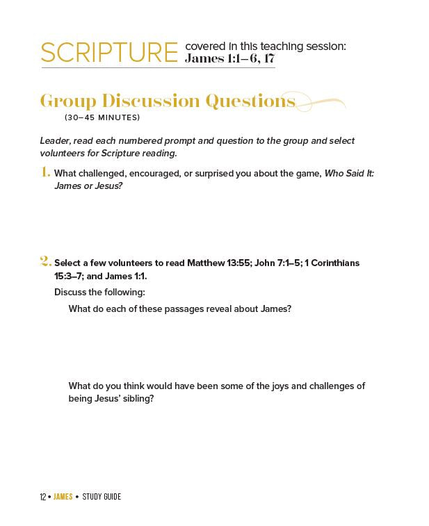 James Bible Study Guide plus Streaming Video: What You Do Matters – FaithGateway james-bible-study-guide-plus-streaming-video-what-you-do-matters-faithgateway