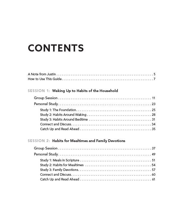 Habits of the Household Bible Study Guide plus Streaming Video: Simple Practices to Help You and Your Family Draw Closer to God