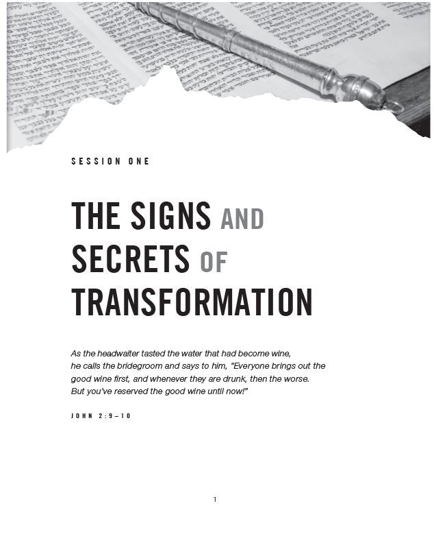 Signs and Secrets of the Messiah Bible Study Guide plus Streaming Video: A Fresh Look at the Miracles of Jesus in the Gospel of John