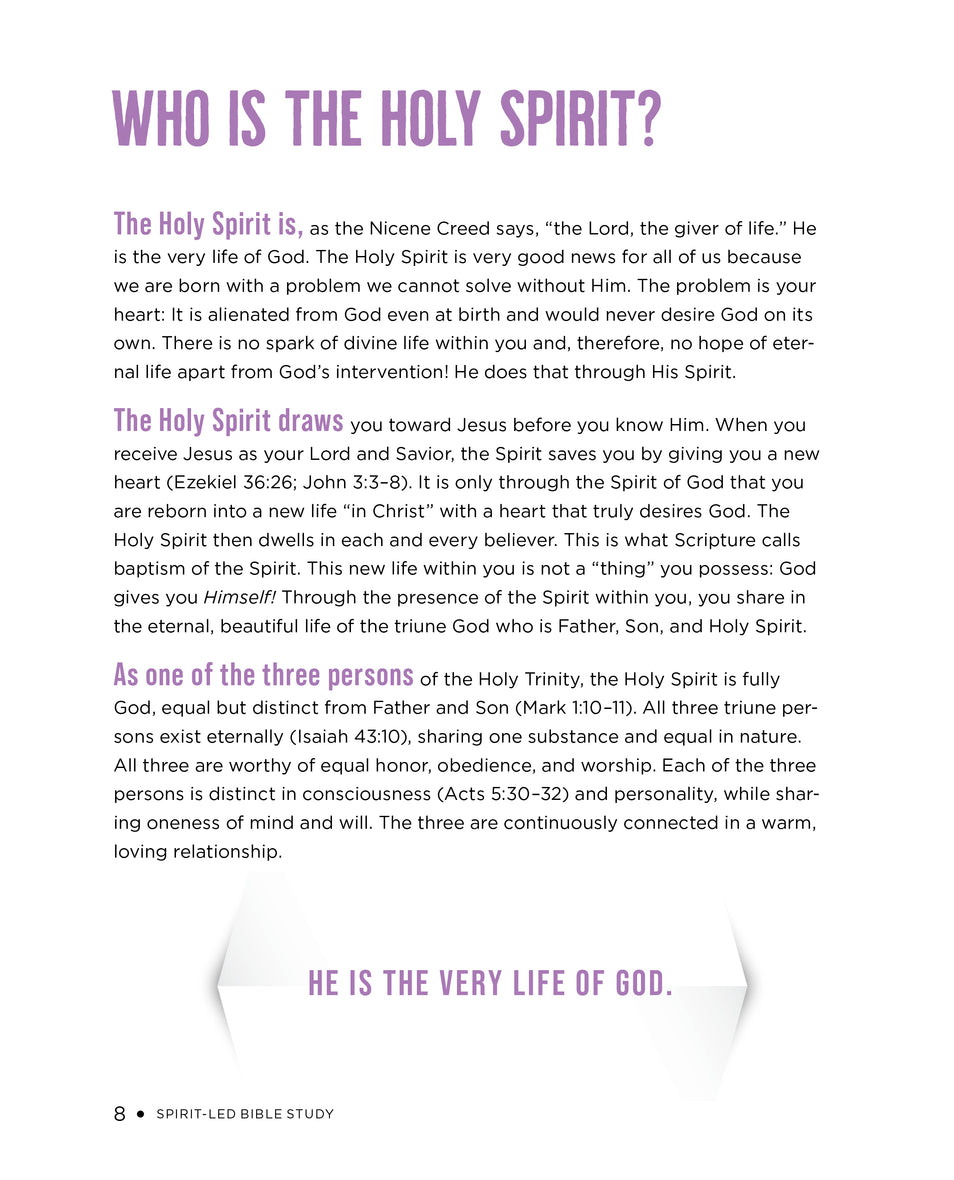 Spirit-Led Bible Study Workbook plus Streaming Video: Six Practices to Bring the Bible to Life