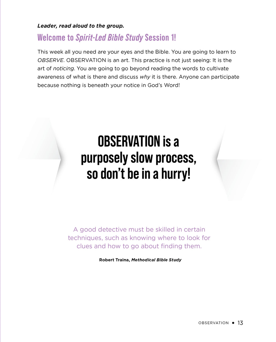 Spirit-Led Bible Study Workbook plus Streaming Video: Six Practices to Bring the Bible to Life