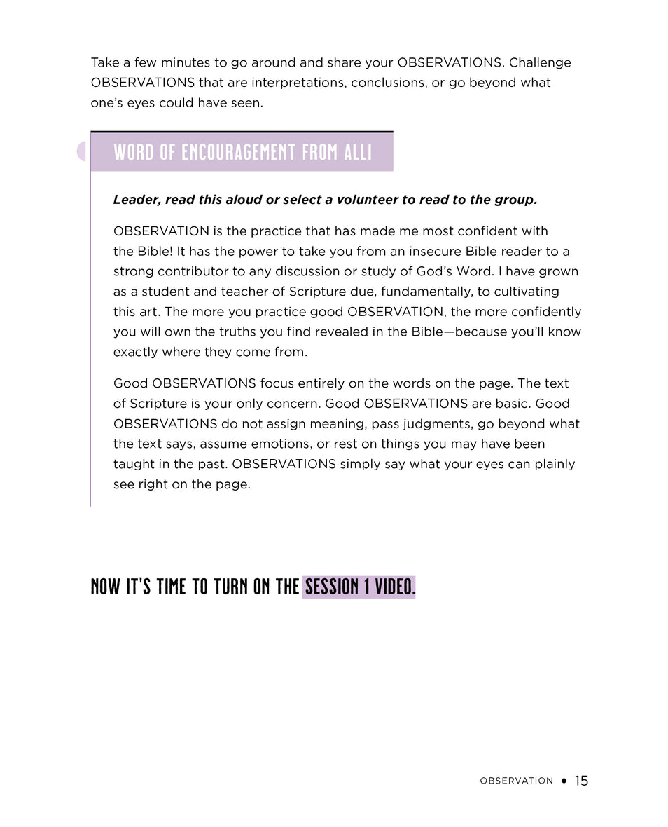 Spirit-Led Bible Study Workbook plus Streaming Video: Six Practices to Bring the Bible to Life