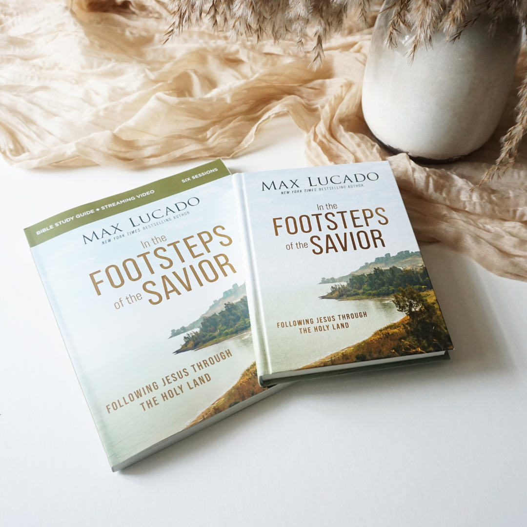 In the Footsteps of the Savior Study Guide + Book Bundle