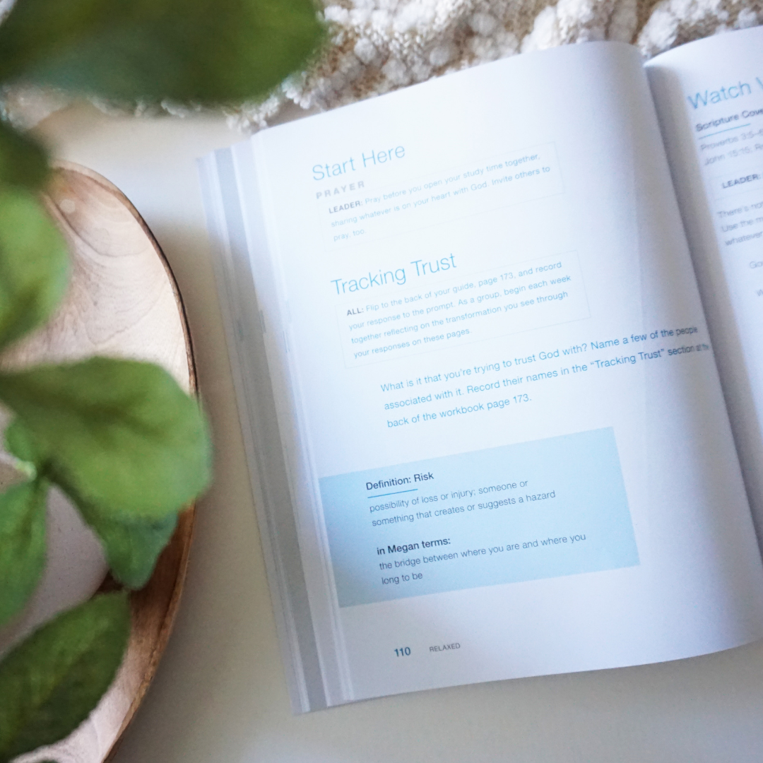 Relaxed Bible Study Guide plus Streaming Video: Letting Go of Self-Reliance and Trusting God