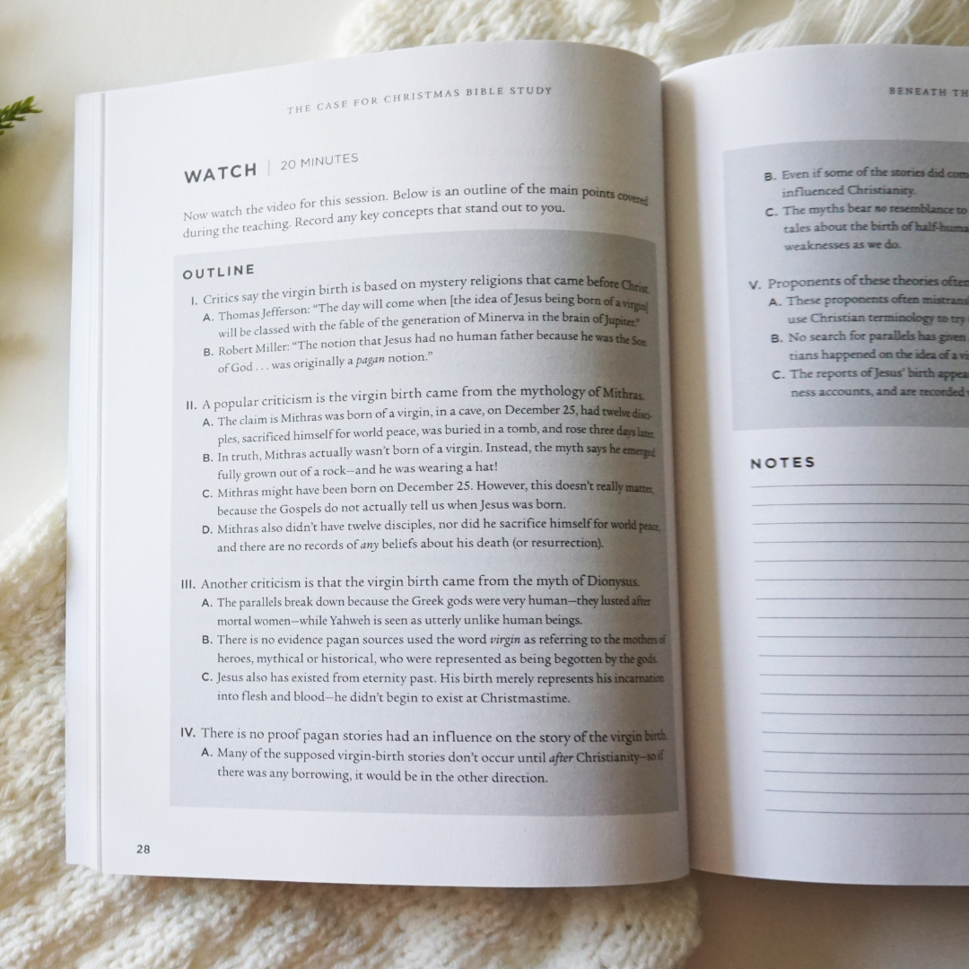 The Case for Christmas Bible Study Guide + Streaming Video, Updated Edition: Evidence for the Identity of Jesus