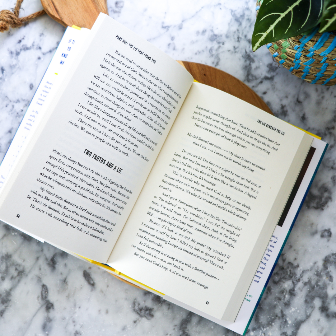 The Lie You Don't Know You Believe Study Guide + Book Essentials Bundle