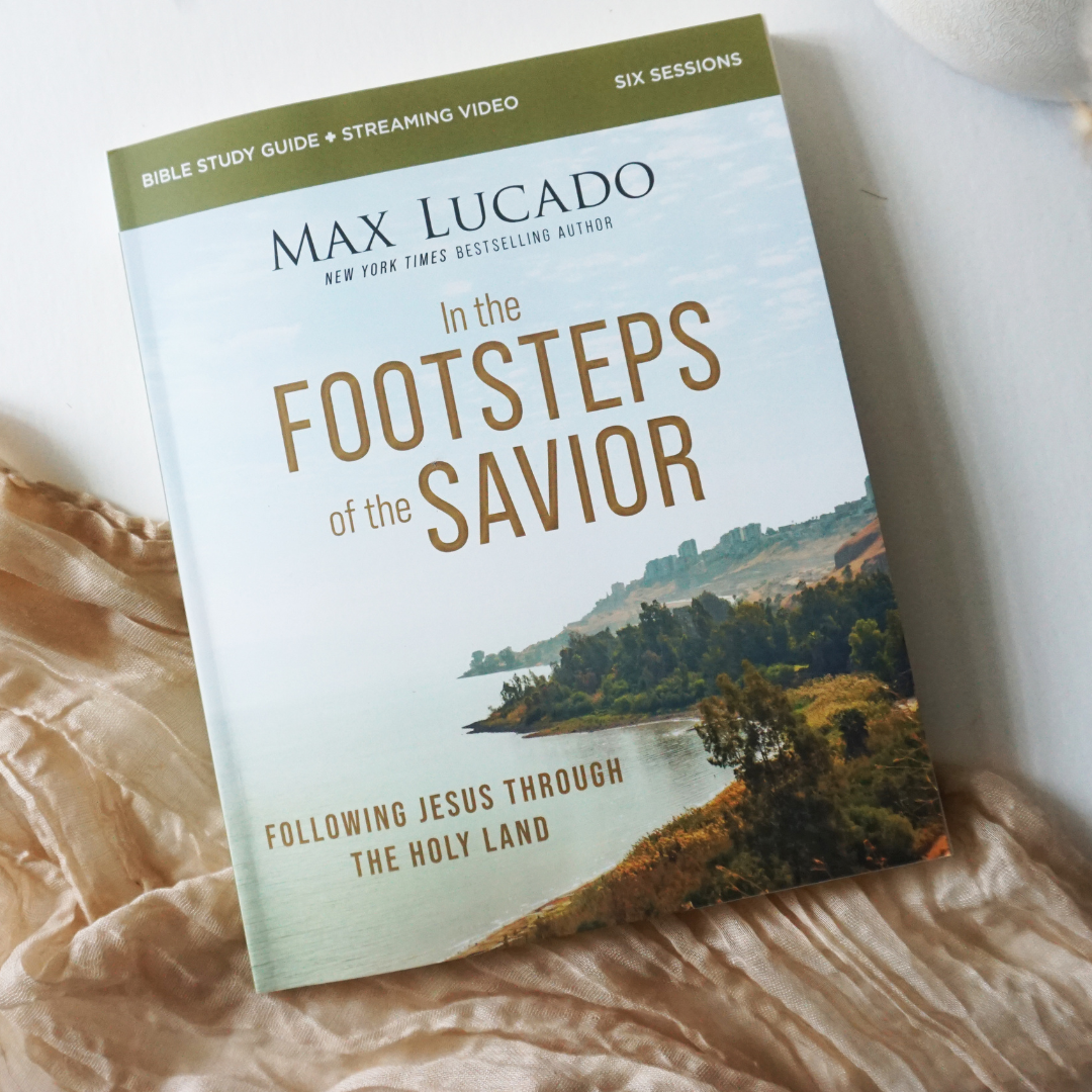 In the Footsteps of the Savior Study Guide + Book + Atlas Premium Bundle