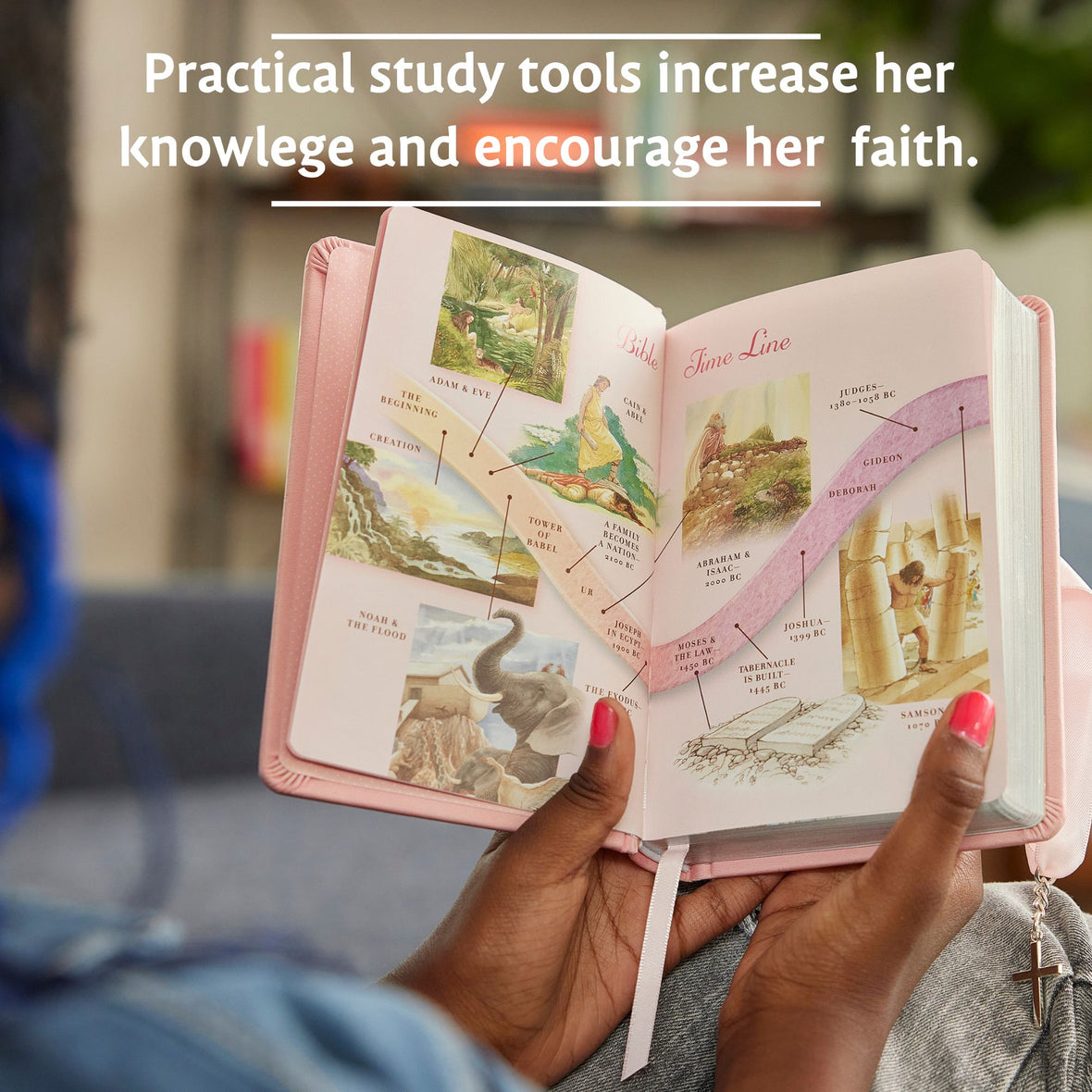 NKJV, Simply Charming Bible: Charm Bible Blue Edition