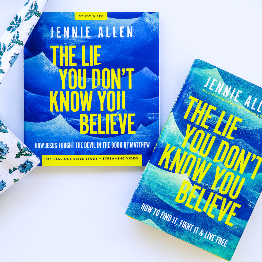 The Lie You Don't Know You Believe Study Guide + Book Essentials Bundle