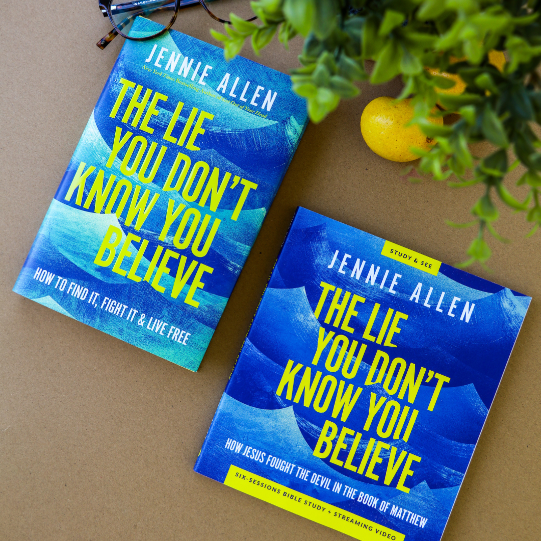 The Lie You Don't Know You Believe Study Guide + Book Essentials Bundle