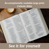 NABRE, New American Bible, Revised Edition, Catholic Bible, Large Print Edition, Comfort Print: Holy Bible