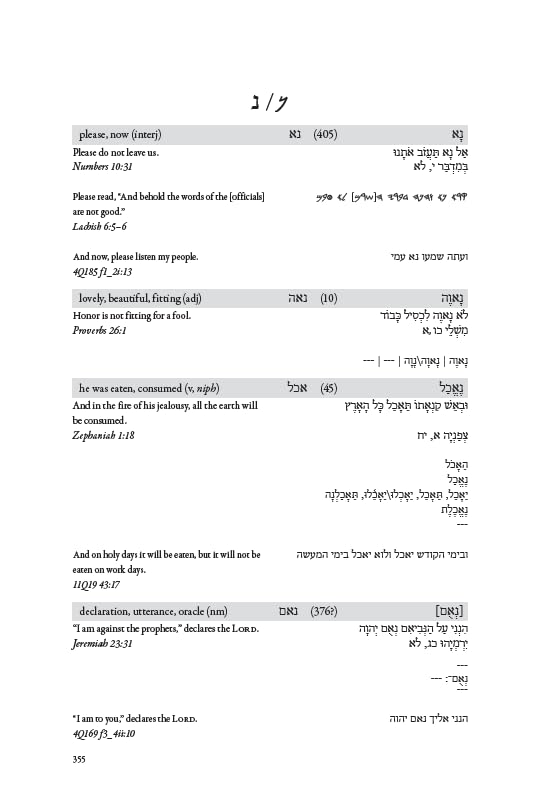 Biblical Hebrew and Aramaic Dictionary