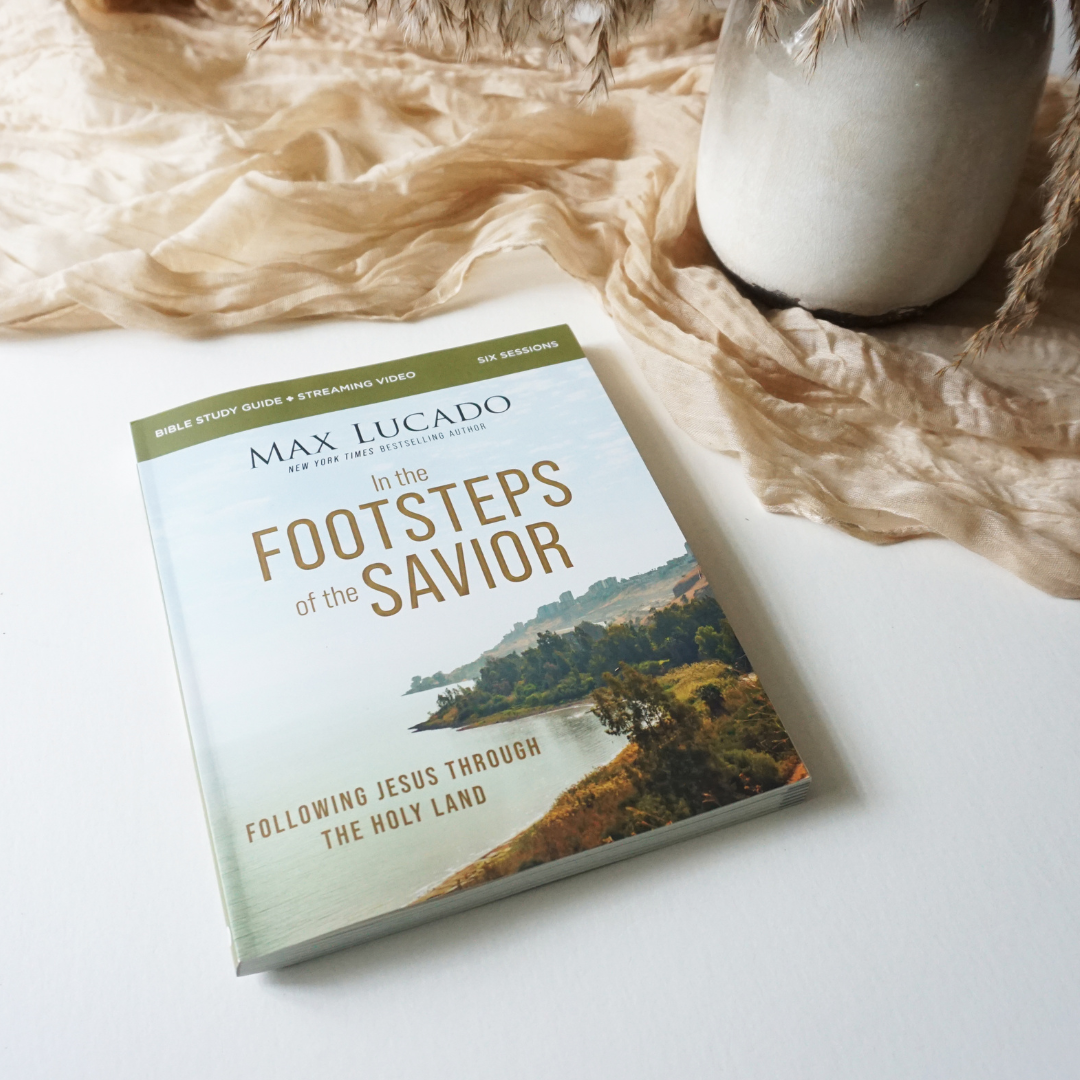 In the Footsteps of the Savior Study Guide + Book Bundle