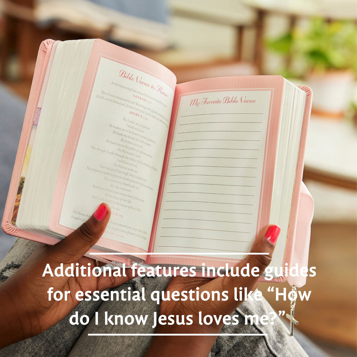 NKJV, Simply Charming Bible: Charm Bible Blue Edition