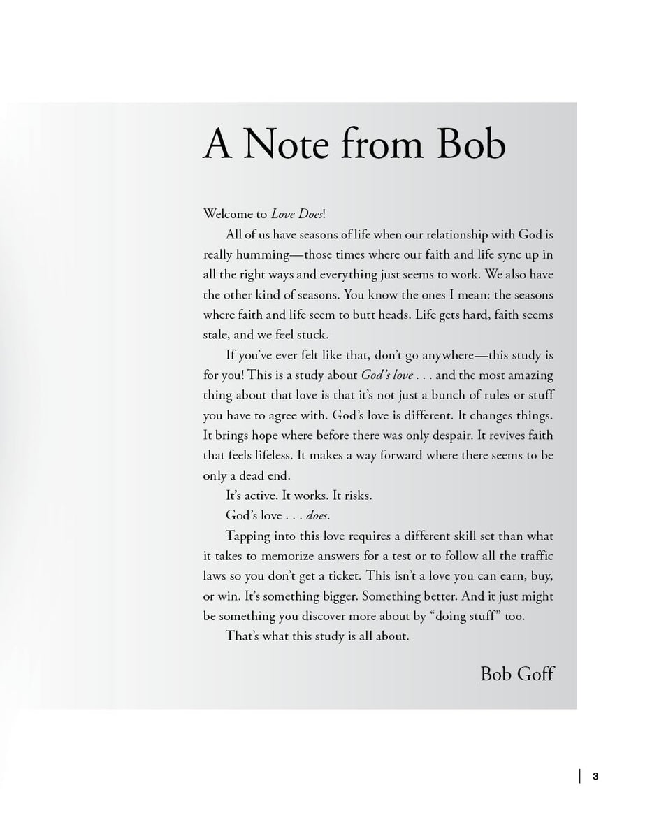 Love Does/Everybody Always 2-in-1 Bible Study Guide plus Streaming Video: Discover a Secretly Incredible Life and Become Love in a World Full of Difficult People