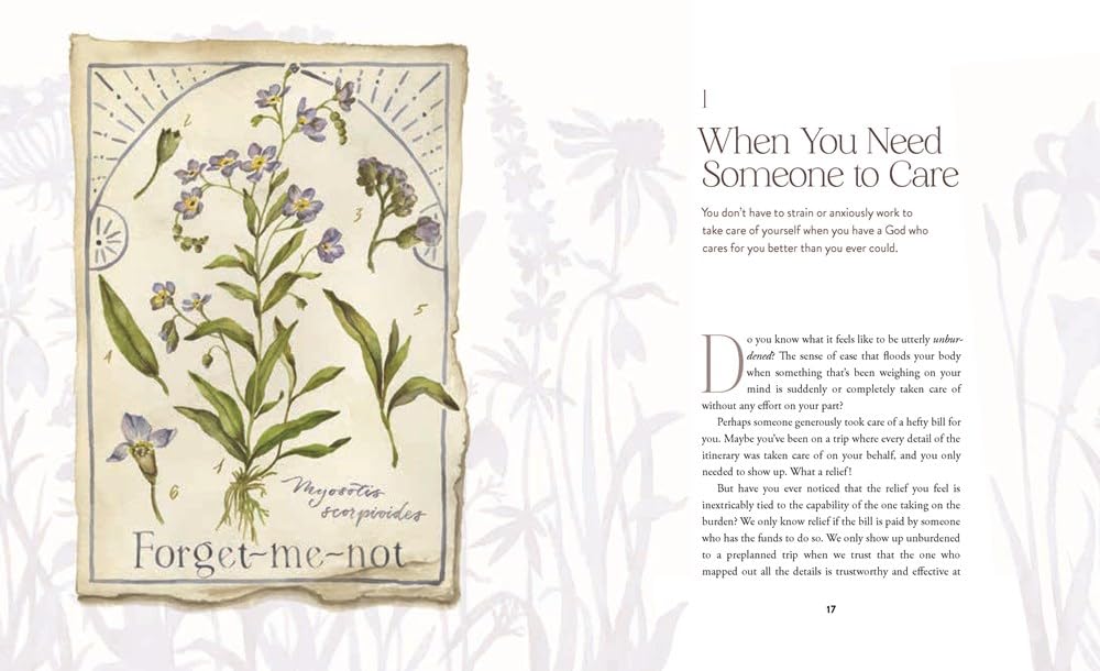 The Way of the Wildflower: Gospel Meditations to Unburden Your Anxious Soul – The Perfect Christian Devotional Christmas Gift for Women