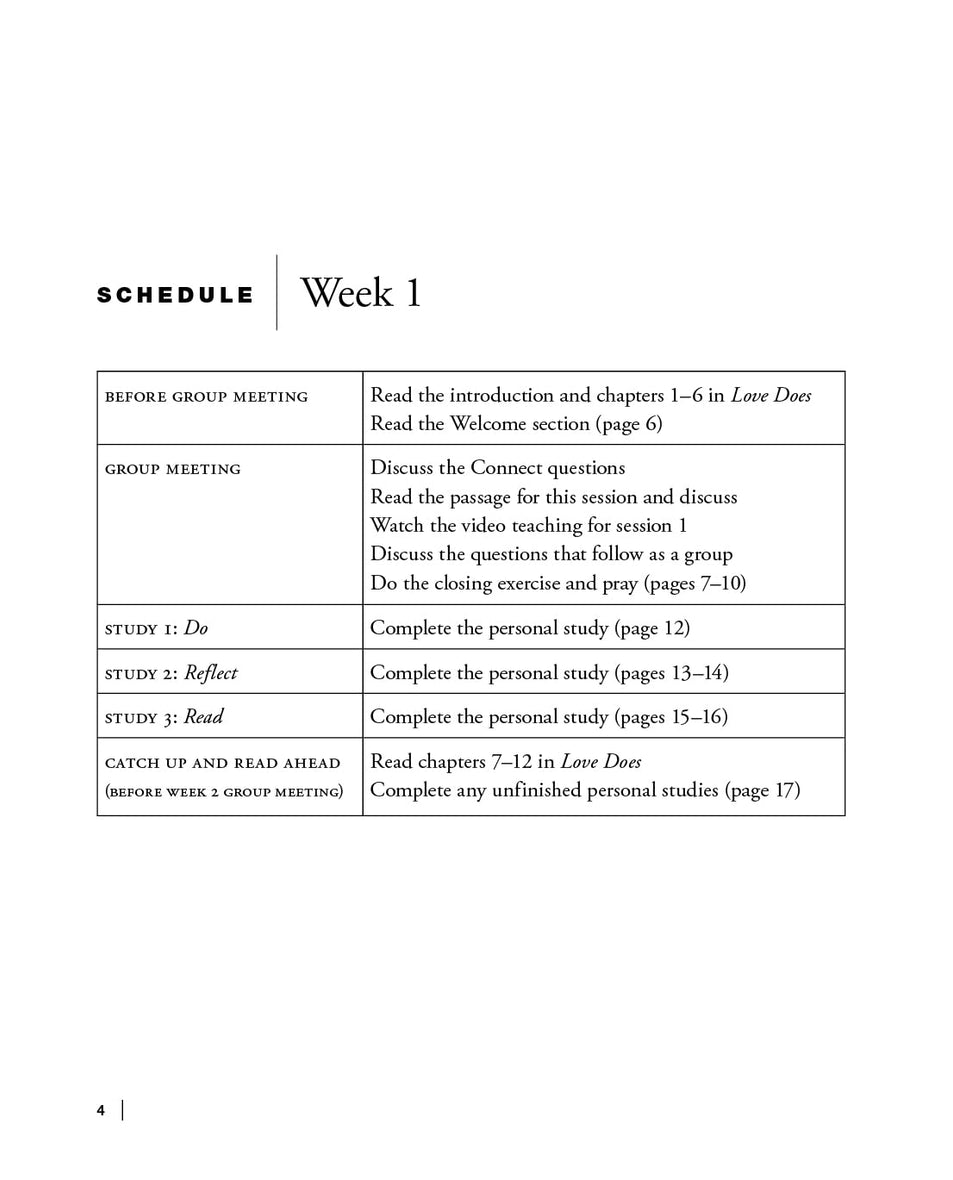 Love Does/Everybody Always 2-in-1 Bible Study Guide plus Streaming Video: Discover a Secretly Incredible Life and Become Love in a World Full of Difficult People