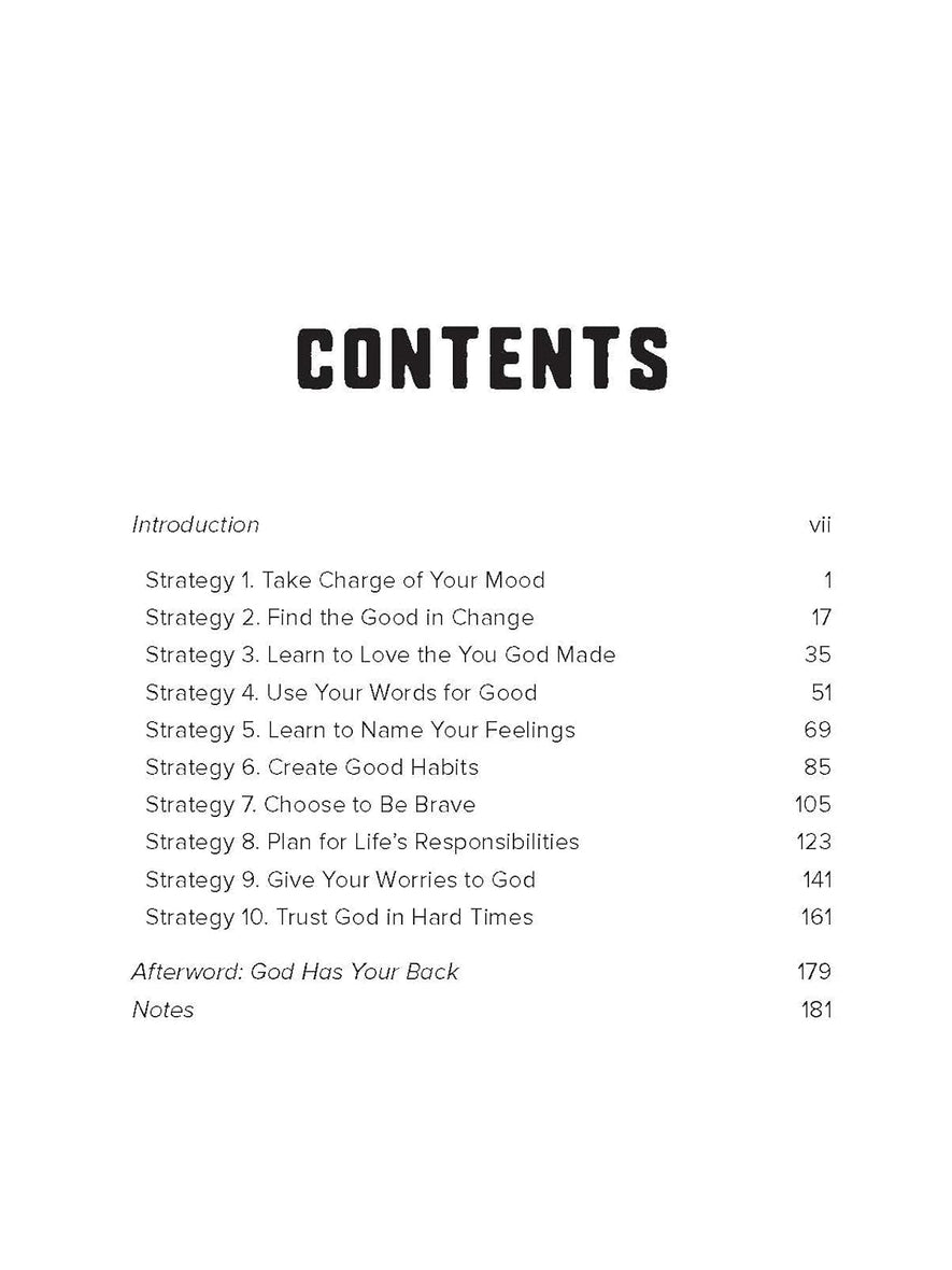 Don't Worry, Warrior!: 10 Strategies to Battle Anxiety Using Practical Tools from God's Word